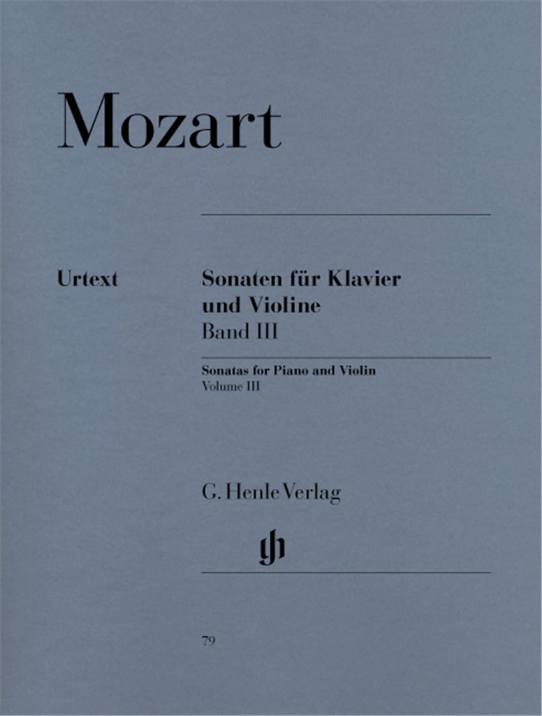 Sonaten für Klavier und Violine, Band 3